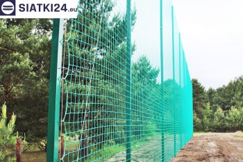 Siatki Częstochowa - Zielone siatki ze sznurka na ogrodzeniu boiska orlika dla terenów Częstochowy