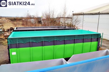 Siatki Częstochowa - Siatka przykrywająca na kontener - zabezpieczenie przewożonych ładunków dla terenów Częstochowy